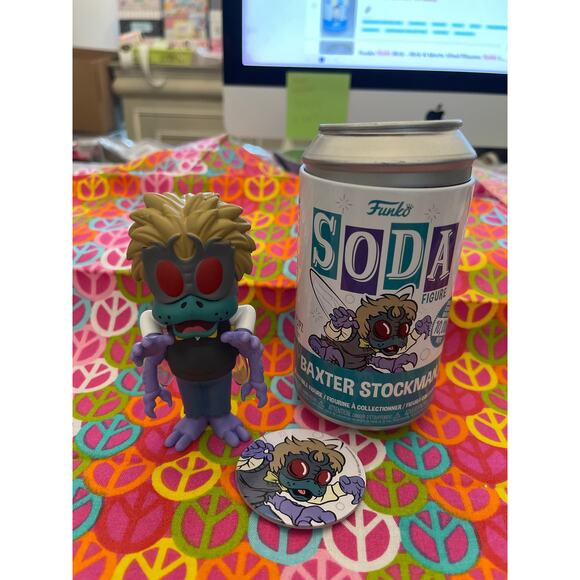 Funko Soda Baxter Stockman Nickelodeon Teenage Mutant Turtles Pog & Vinyl Figure - Picture 3 of 5